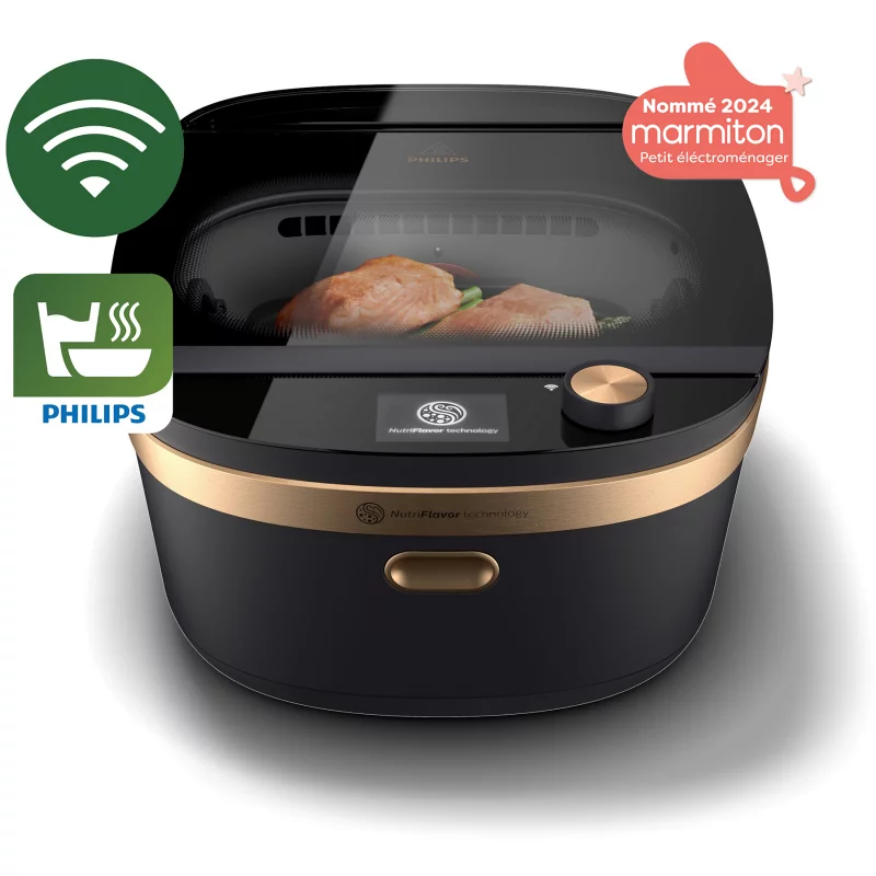 Image : Multicuiseur PHILIPS Air Cooker Series 7000 NX0960/96