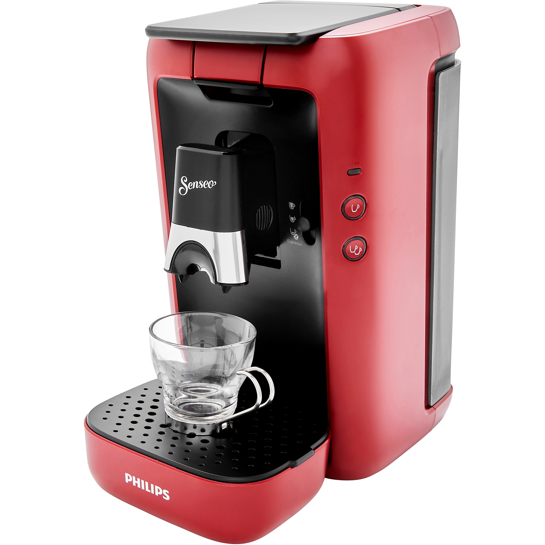 Image : Cafetiere Senseo PHILIPS CSA260/91 coloris rouge