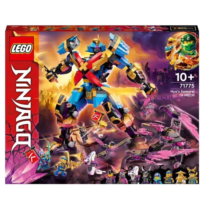 Image : LEGO NINJAGO 71775 Le Robot Samourai X de Nya