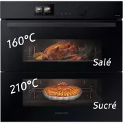 Four encastrable fonction vapeur SAMSUNG NV7B6795JAK Bespoke