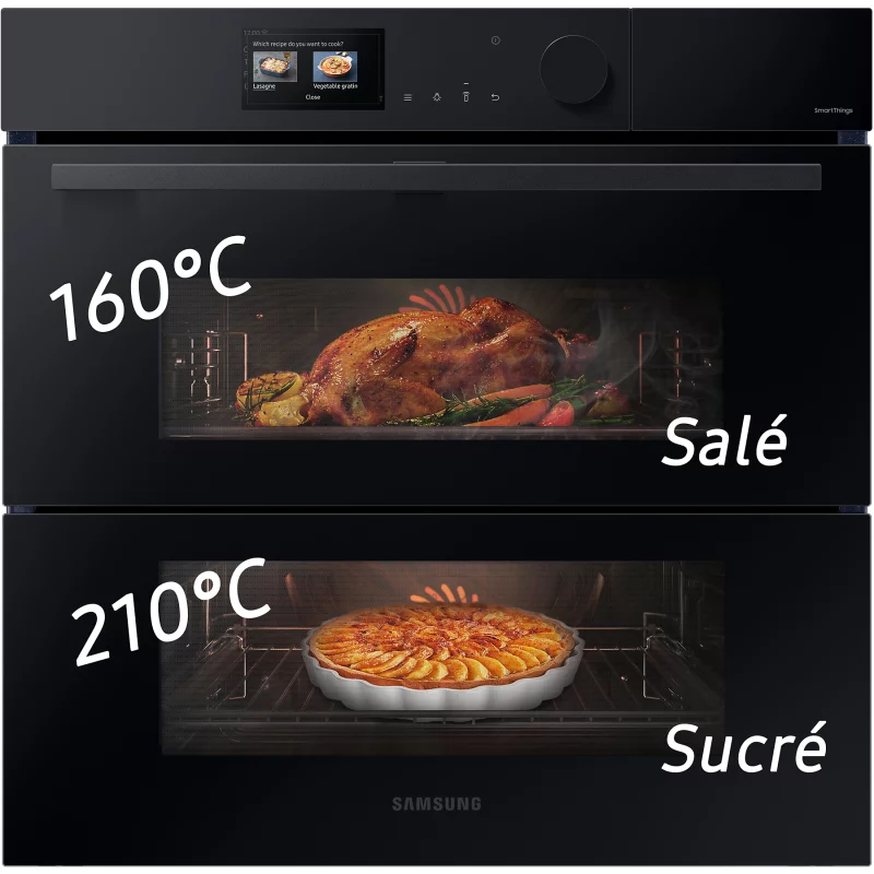 Image : Four encastrable fonction vapeur SAMSUNG NV7B6795JAK Bespoke
