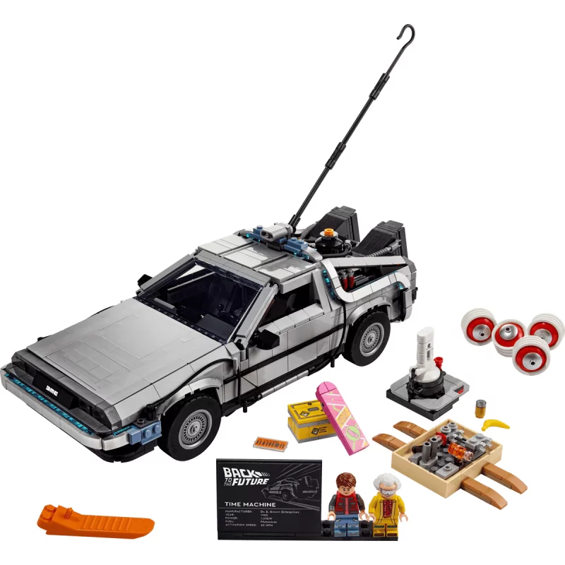 Image : LEGO 10300 La machine a remonter le temps de Retour vers le futur