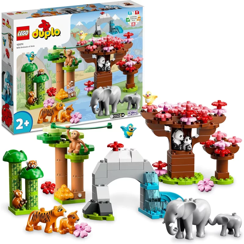 Image : LEGO 10974 Duplo Animaux Sauvages d'Asie