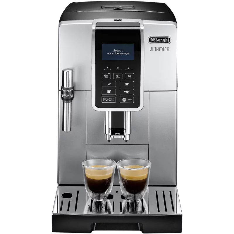 Image : Expresso avec broyeur Delonghi ECAM350.35.SB SILVER
