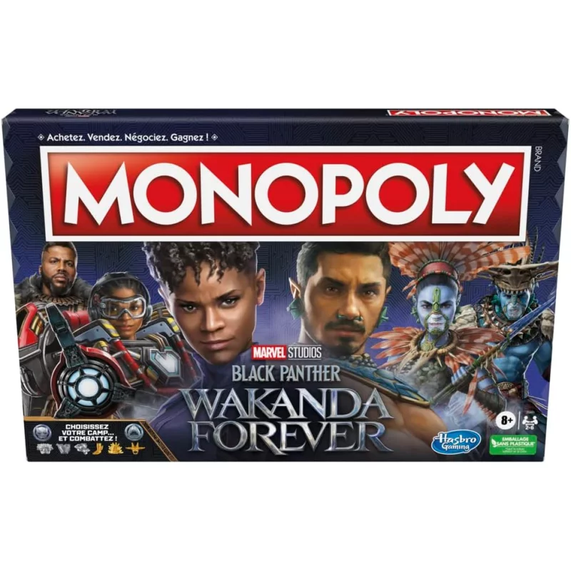 Image : Jeu Hasbro Monopoly Black Panther 2