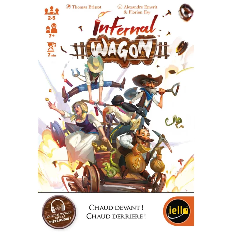 Image : Jeu d'ambiance Iello Infernal Wagon