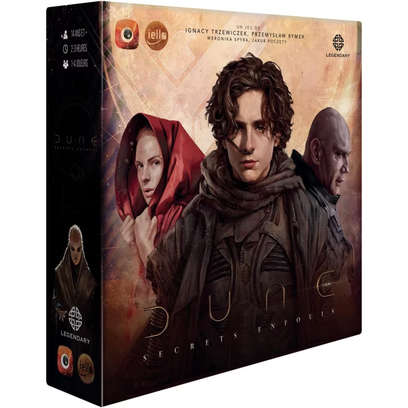 Image : Jeu d'ambiance Iello Dune Secrets Enfouis