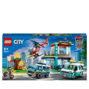 LEGO 60371 City Le QG des Vehicules d'Urgence