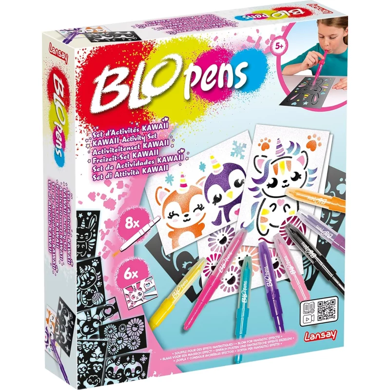 Image : Blopens Set d'activites Kawaii Lansay