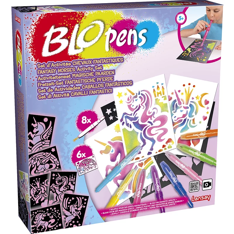 Image : Blopens - Set d'Activites Chevaux Fantastiques