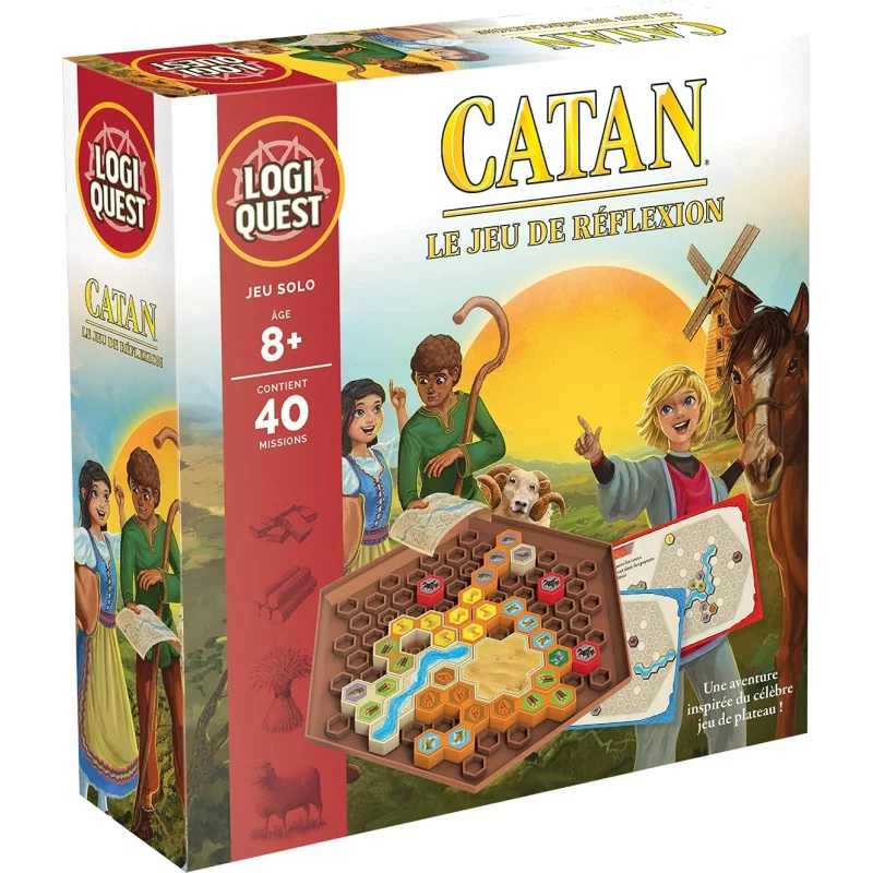 Image : Jeu de strategie Asmodee Logiquest Catan