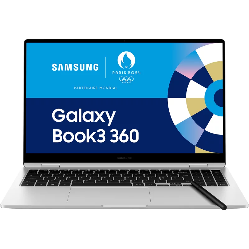 Image : PC SAMSUNG Galaxy Book3 360 15.6'' Silver EVO 512Go