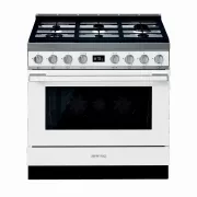 Piano de cuisson Smeg PORTOFINO MIXTE BLANC - CPF9GPWH