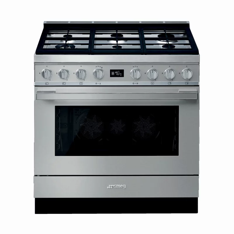 Image : Piano de cuisson mixte SMEG CPF9GPX