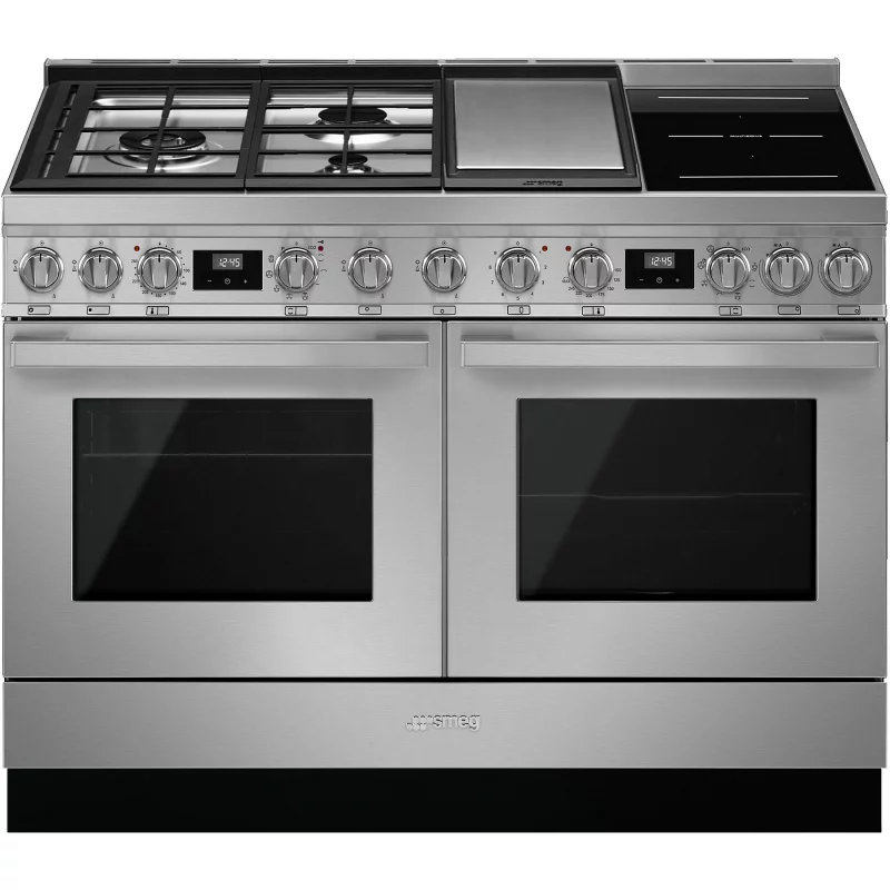 Image : Piano de cuisson mixte SMEG CPF120IGMPX
