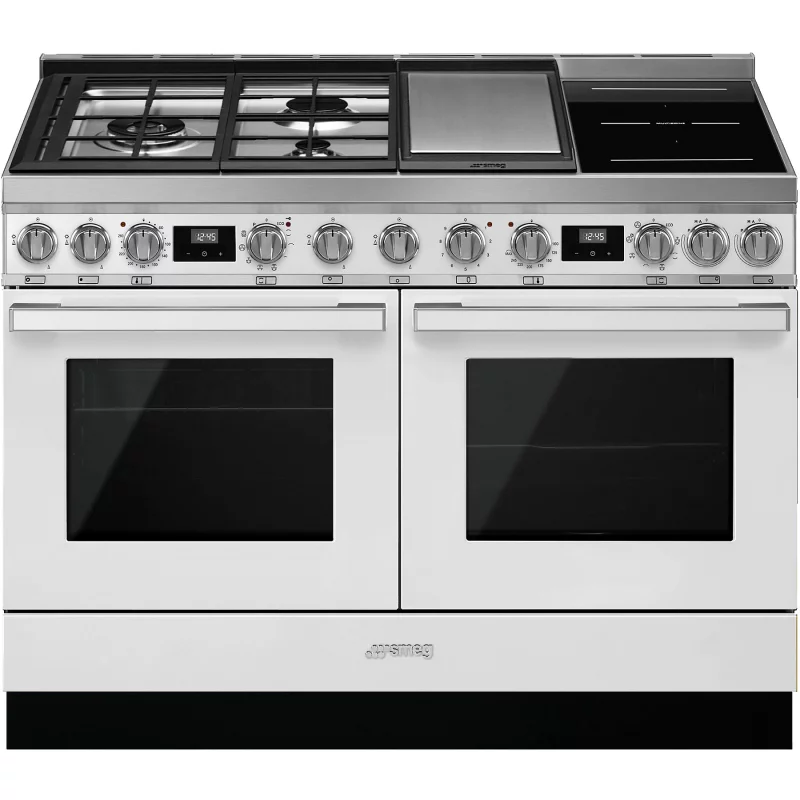 Image : Piano de cuisson mixte SMEG CPF120IGMPWH