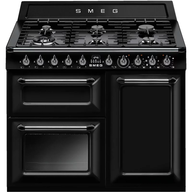 Image : Piano de cuisson gaz SMEG TR103BL