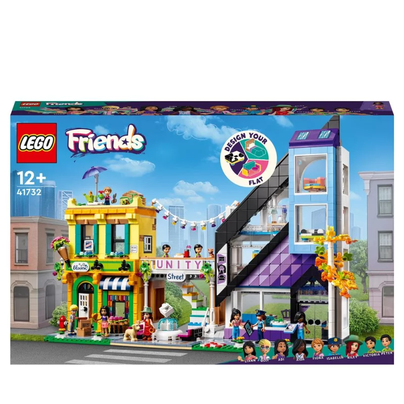 Image : LEGO Friends 41732 Les Boutiques de Fleurs et de Decoration