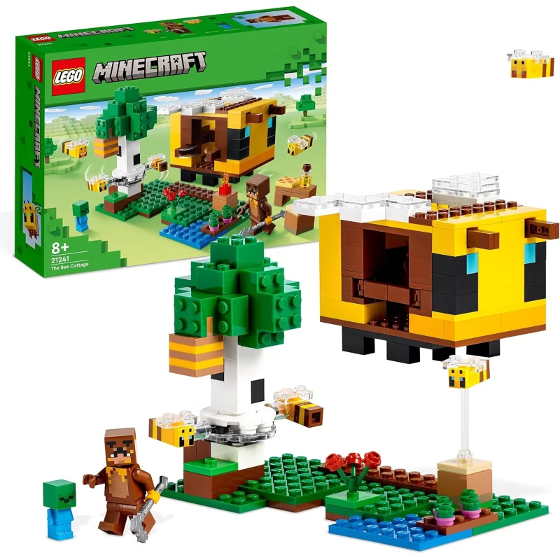 Image : LEGO Minecraft 21241 La cabane abeille