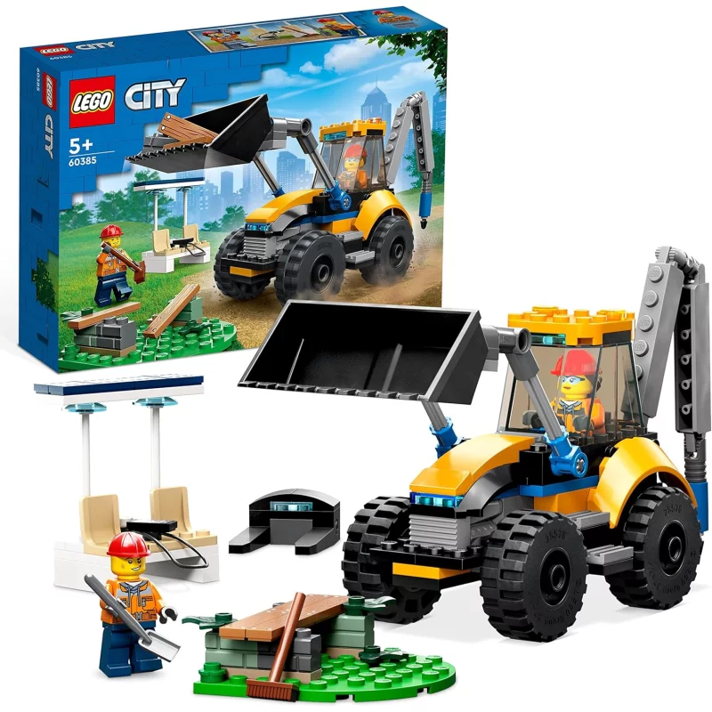 Image : LEGO City 60385 La pelleteuse de chantier
