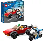 LEGO City 60392 La course-poursuite de la moto de police