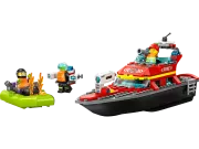 LEGO City 60373 Le bateau de sauvetage des pompiers