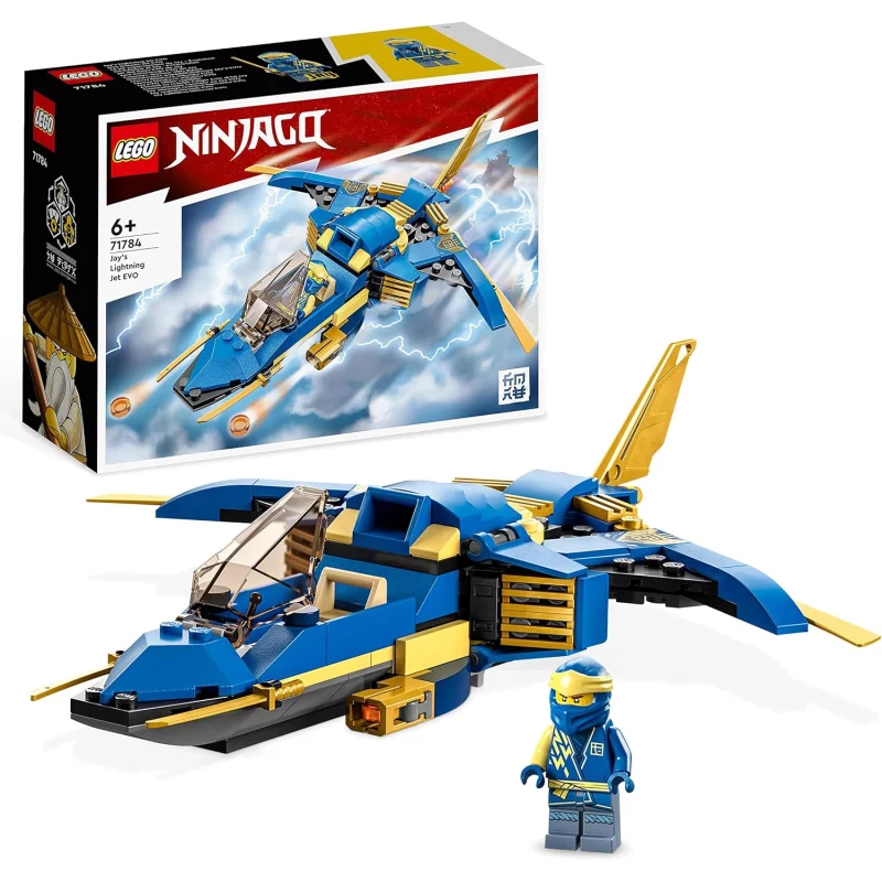 Image : LEGO Ninjago 71784 Le jet supersonique de Jay evolution