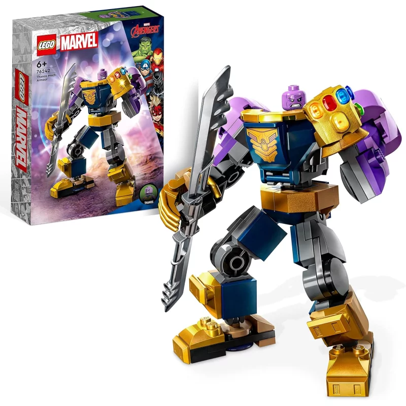 Image : LEGO Marvel 76242 L'armure robot de Thanos