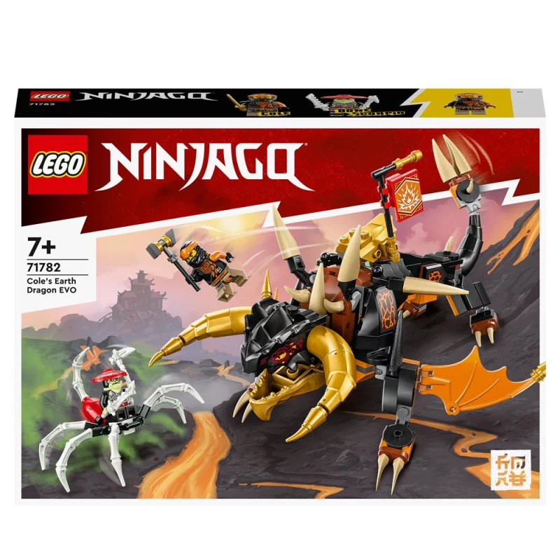 Image : LEGO Ninjago 71782 Le dragon de terre de Cole evolution