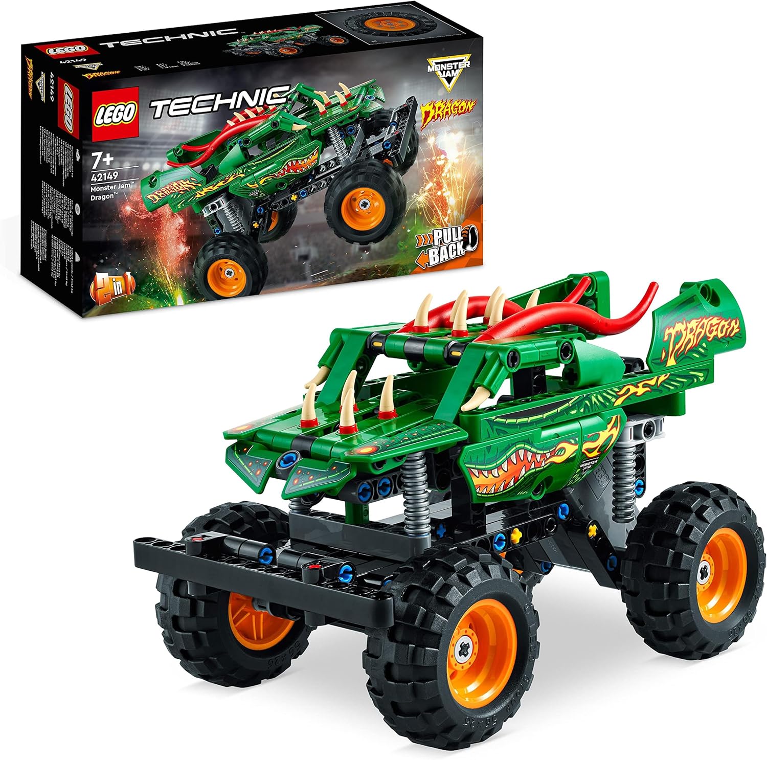 Image : LEGO Technic 42149 Monster Jam Dragon