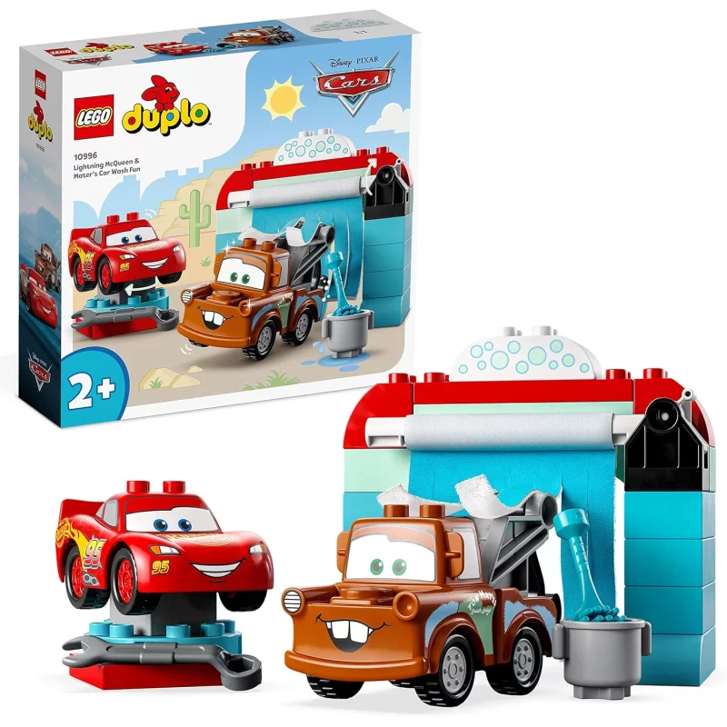 Image : LEGO Duplo 10996 La station de lavage avec Flash McQueen et Martin