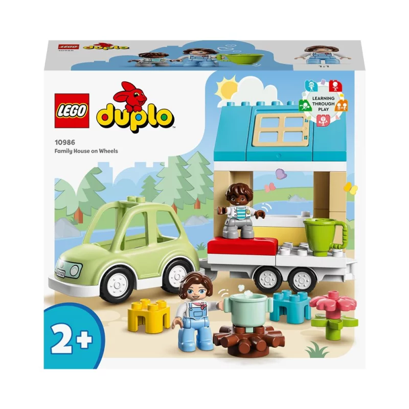 Image : LEGO Duplo Ville 10986 La maison familiale sur roues