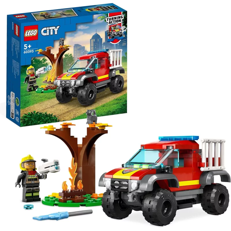 Image : LEGO City 60393 Sauvetage en tout-terrain des pompiers