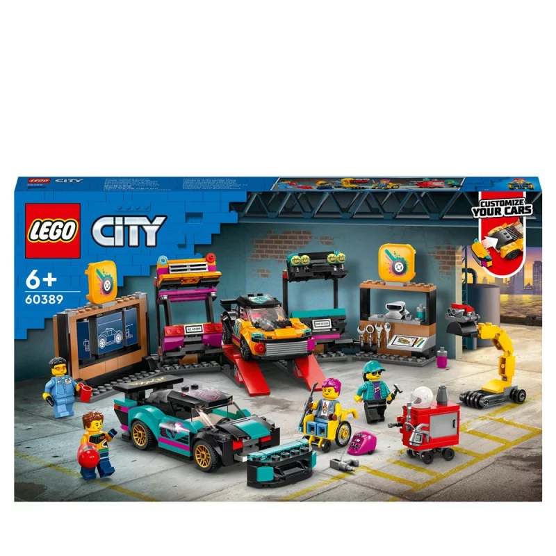 Image : LEGO City 60389 Le garage de customisation