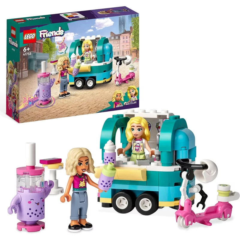 Image : LEGO Friends 41733 La boutique mobile de bubble tea