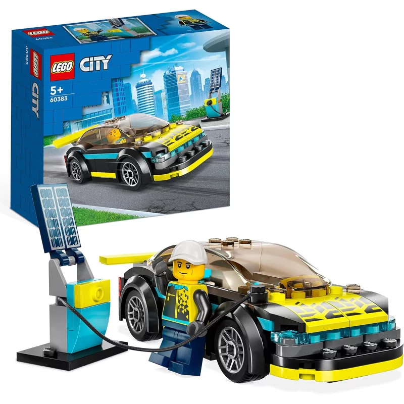 Image : LEGO City 60383 La voiture de sport electrique