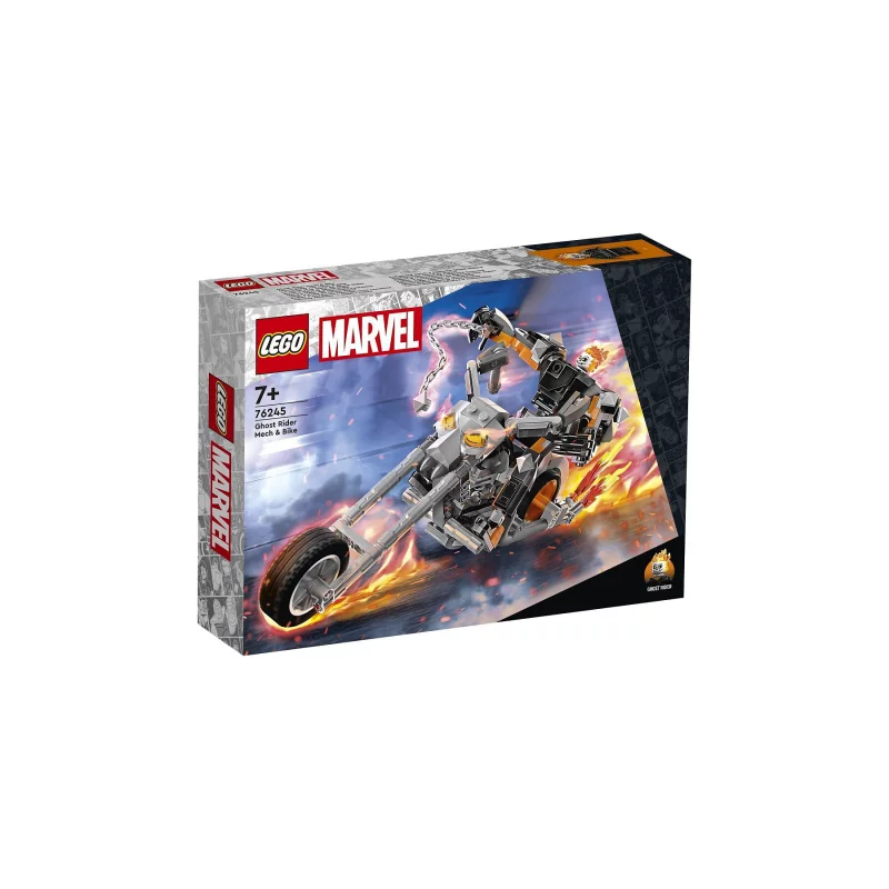 Image : LEGO Marvel 76245 Le robot et la moto de Ghost Rider