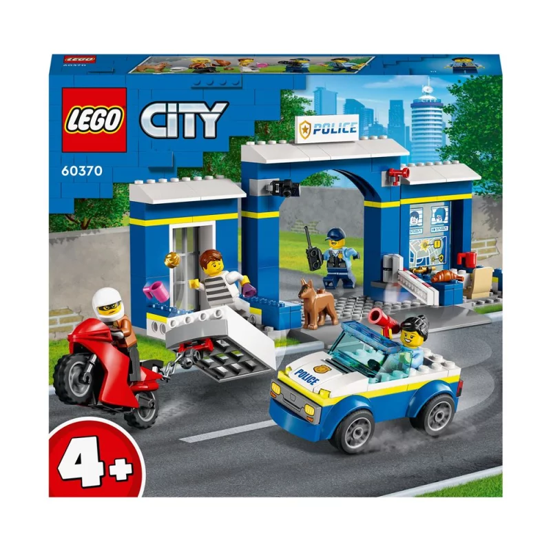 Image : LEGO City 60370 La course-poursuite au poste de police