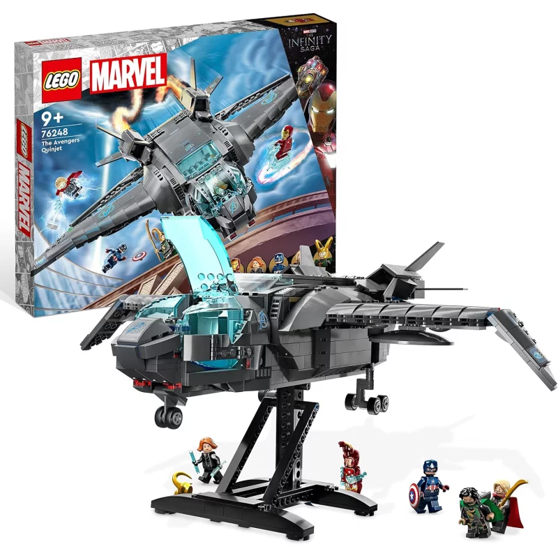 Image : LEGO Marvel 76248 Le Quinjet des Avengers