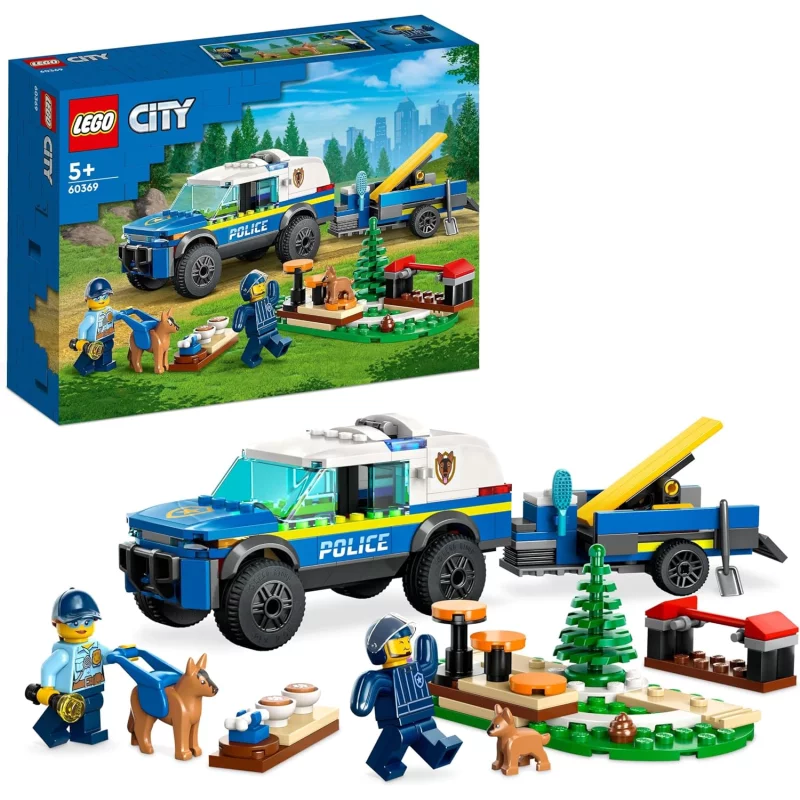 Image : LEGO City 60369 Le dressage des chiens policiers