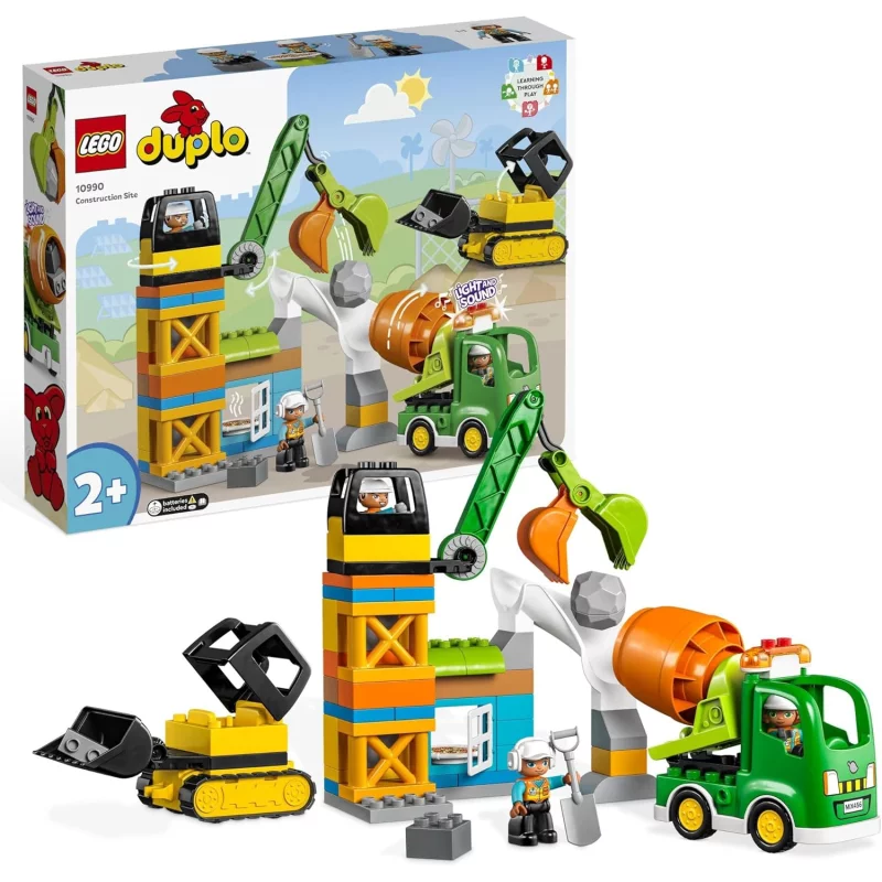 Image : LEGO Duplo ville 10990 Le chantier de construction