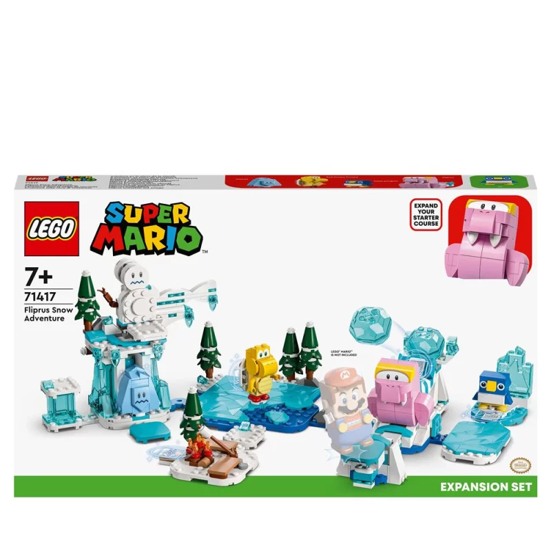 Image : LEGO Super Mario 71417 Ensemble d'extension L'aventure dans la neige de Morsinet