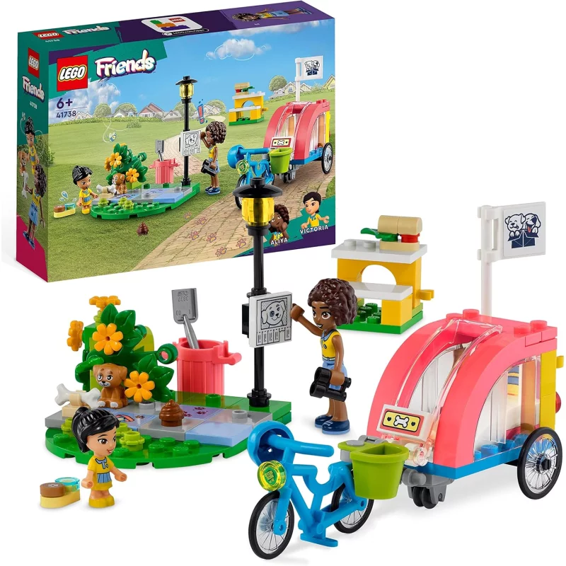 Image : LEGO Friends 41738 Le velo de sauvetage canin