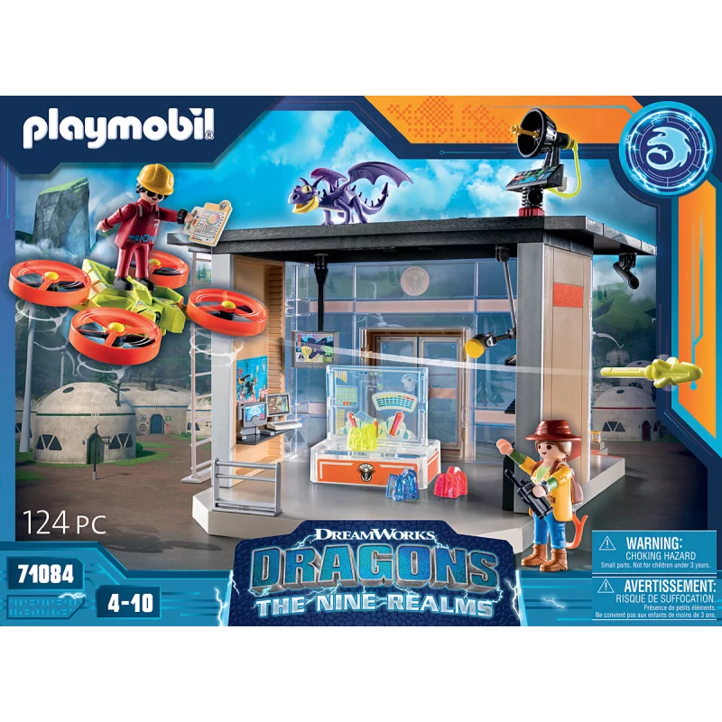 Image : Playmobil Dragons 71084 The Nine Realms Icaris Lab