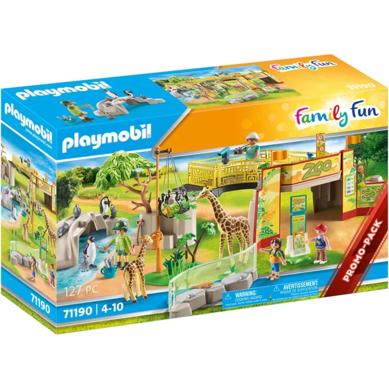 Image : Playmobil 71190 Family Fun Menagerie