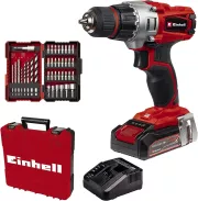 Perceuse Visseuse Einhell sans fil TE-CD 18/2 Li + 39 Accessoires