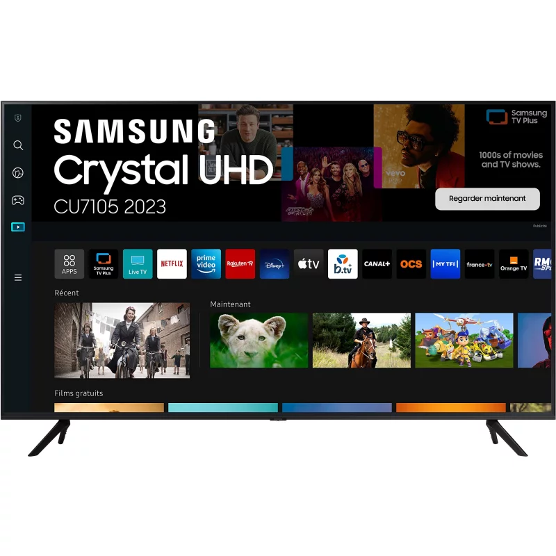 Image : TV LED SAMSUNG 85' TU85CU7105 2023