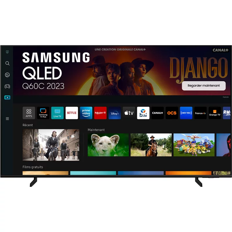 Image : TV 75' SAMSUNG QLED TQ75Q60C 2023