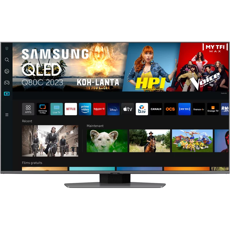 Image : TV QLED SAMSUNG 50' TQ50Q80C 2023