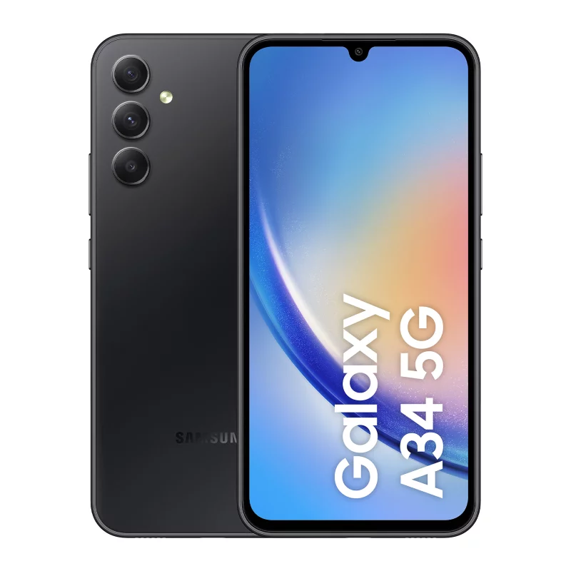 Image : Samsung Galaxy A34 5G 128 Go Noir SM-A346BZKAEUB